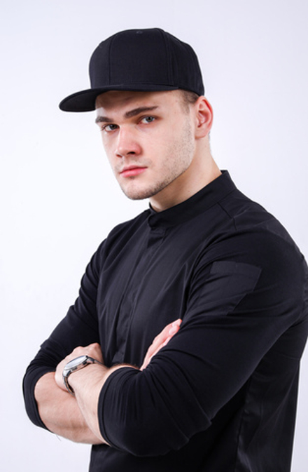 Бейсболка black