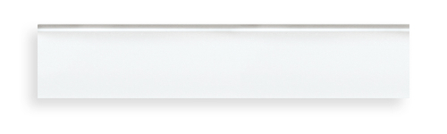 Плинтус напольный Decomaster D234-114 58х16х2400мм белый глянец