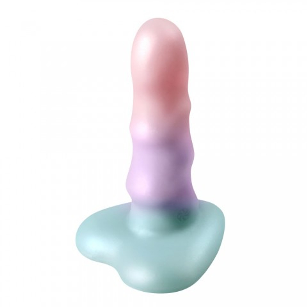 Нереалистичный дилдо Unicorn Mini Light (12,5*3,5 см)