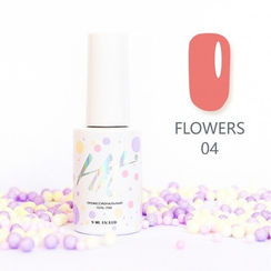 Гель-лак ТМ "HIT gel" Flowers №04, 9 мл