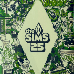 Виниловая пластинка The Sims 25 2LP Metallic Shiny Green