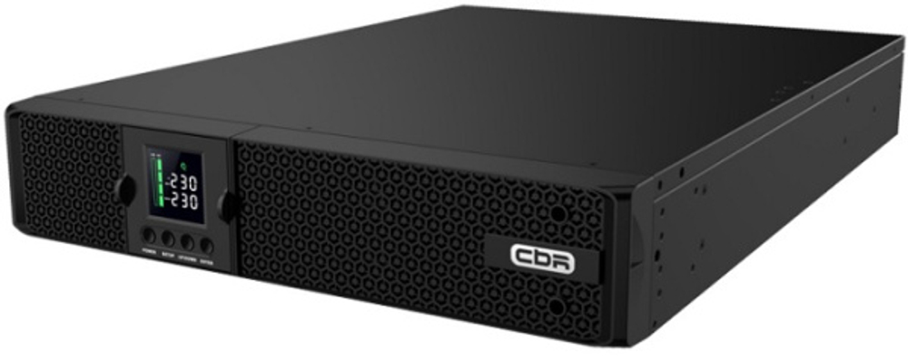 Источник бесперебойного питания CBR PLS-3KRT-8I-LCHERSC