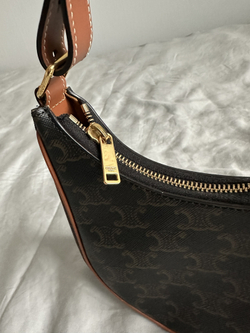 Сумка Celine Ava Bag in Triomphe Canvas