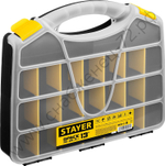 STAYER SPACE-13, 320 х 260 х 60 мм, (13″), пластиковый органайзер с 21 ячейкой (38038-13)