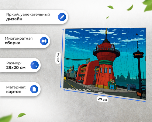 Пазл Планета Экспресс Футурама Futurama