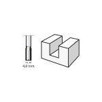 Фреза прямая пазовая 4,8 мм ® DREMEL 2615065232