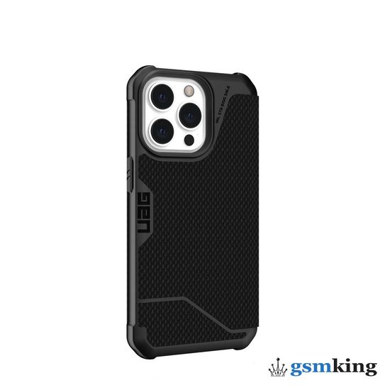 UAG Metropolis Folio Kevlar® Series Case for Apple iPhone 13 Pro Kevlar Black (Чёрный)113156113940