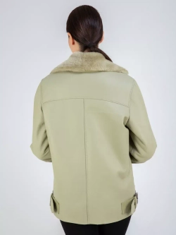 Дубленка авиатор натуральная зимняя