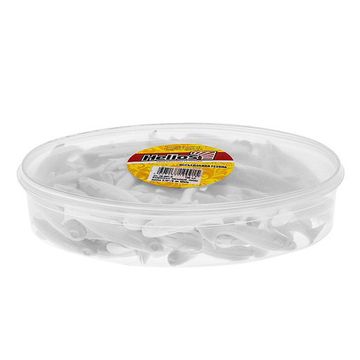 Виброхвост несъедоб. Nelma 3.15'/8 см White 100шт. (HS-26-001-N) Helios