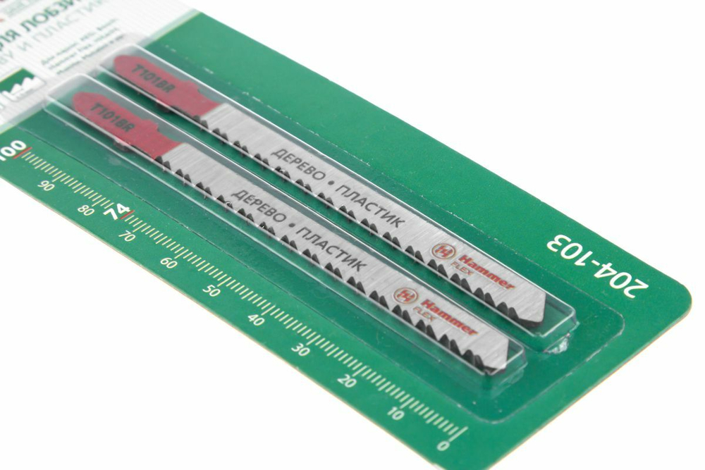 Пилка для лобзика Hammer Flex 204-103 JG WD T101BR (2шт.)