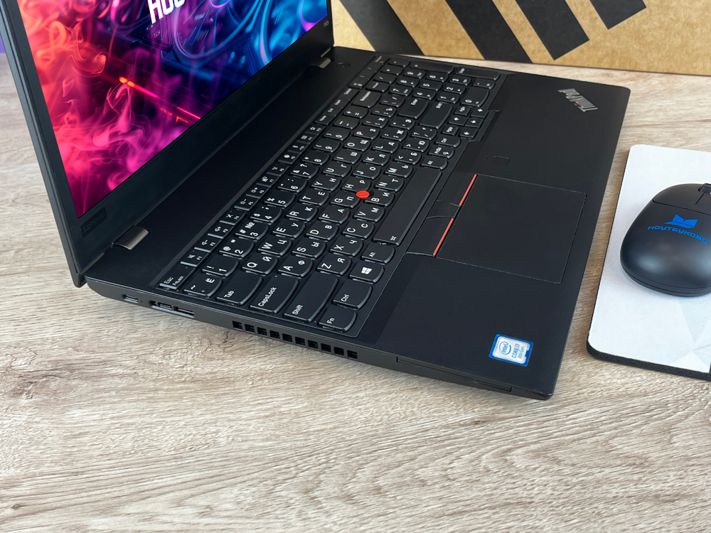 Ноутбук Intel Lenovo ThinkPad P52s, Core i7-8550U, 15.6",FHD, IPS, Touch, 8 Gb RAM, 256 Gb SSD, Quadro P500, Windows Pro, Чёрный, Русская раскладка