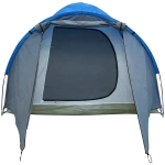 Палатка туристическая Кама-3 двухслойная, (100+215)*215*170 см, цвет серо-синий 2064
