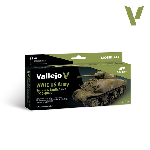 Model Air Set: WWII US Army Europe & North Africa 1942-1945 (8)