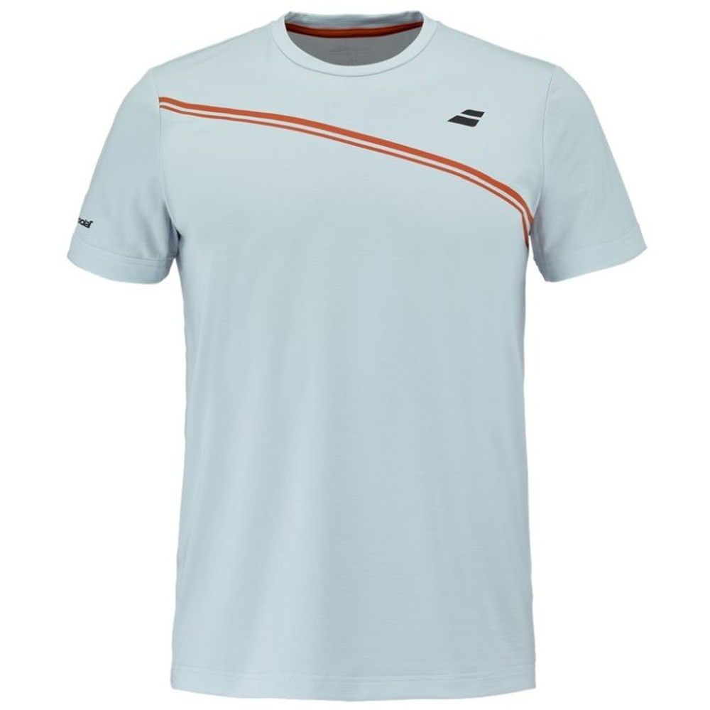 Теннисная футболка Babolat Play Crew Neck - illusion blue