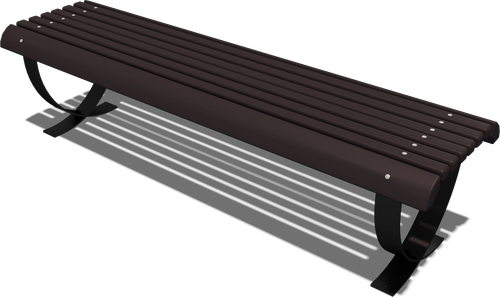 Скамья садовая Будапешт, длина 1,9 м