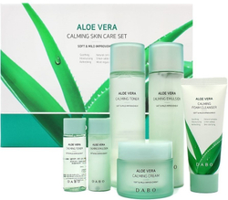 Dabo Aloe Vera Calming Skincare Set Набор средств для лица АЛОЕ подарочный