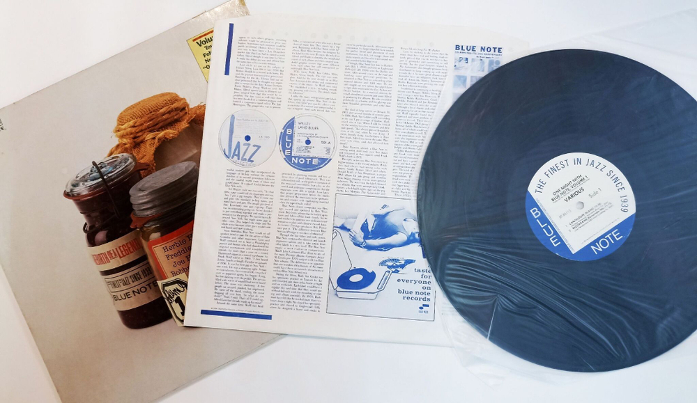 Винтажная виниловая пластинка LP Сборник One Night With Blue Note, Volume 1 (Herbie Hancock, Freddie Hubbard, Joe Henderson, Ron Carter, Tony Williams) (USA 1985)