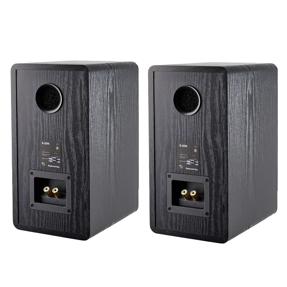 Radiotehnika S-20N Black Ash полочная профессиональная акустическая система (пара)