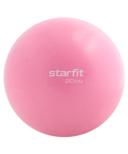 Мяч для пилатеса GB-902 20 см, розовый пастель