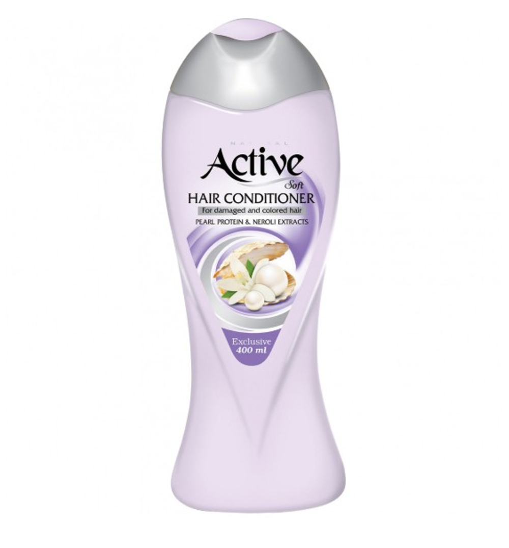 ACTIVE ИРАН / Кондиционер для поврежденных и окрашенных волос "Экстракты жемчуга и цветов апельсина"