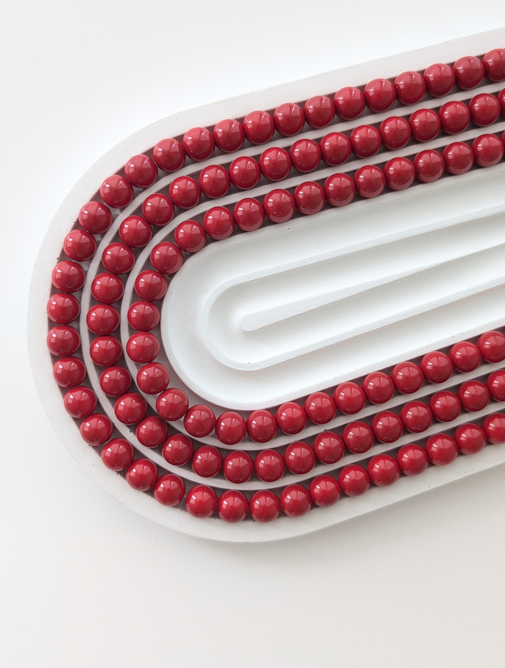 Бусины стеклянные Майорка 8мм