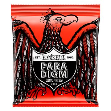 Струны для 7 струнной электрогитары 10-62 ERNIE BALL 2030 Paradigm Slinky Skinny Top Heavy Bottom
