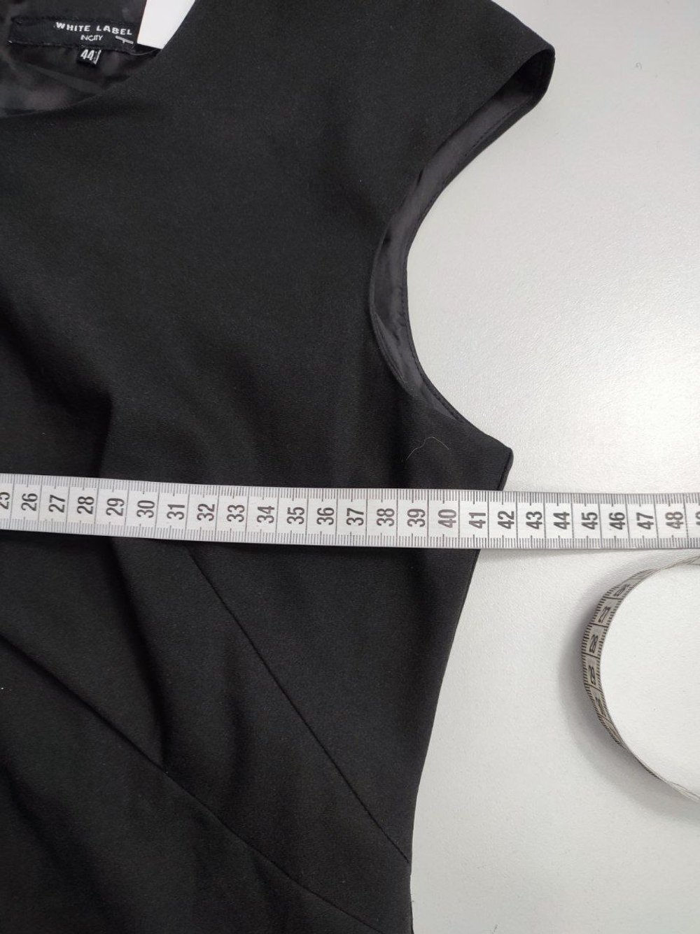 Платье Incity черное с коротким рукавом 44 размер