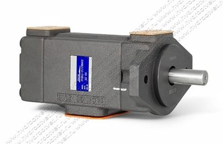 НПл 16-16/16 - Пластинчатый нерегулируемый насос сдвоенный с рабочим объемом 16,9+16,9 см3 (PV2R11-17/17RBAU2)