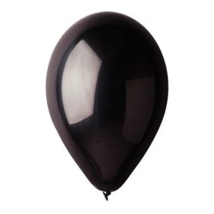 Шар (12"/30 см) 14 Пастель Black 100 шт.
