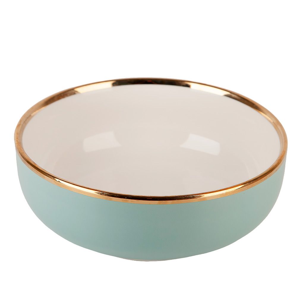 Салатник "Royal line. mint" 20,5*20,5*7,5см. v=1510мл. (min4) (транспортная упаковка)