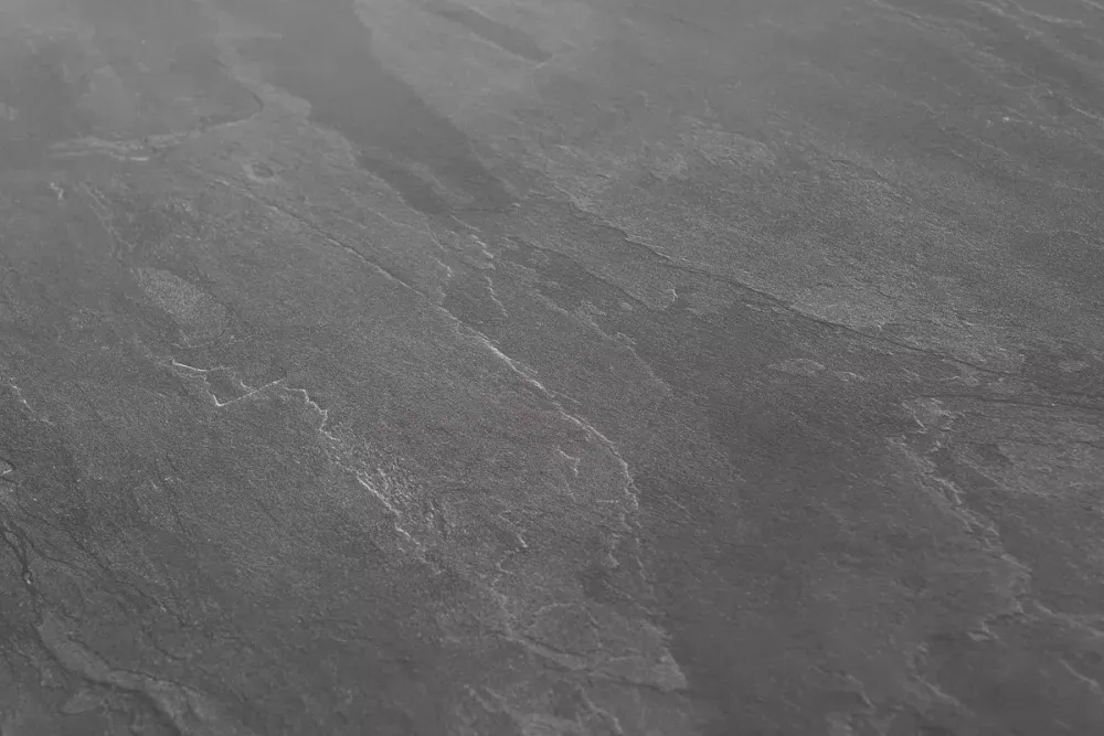 "Малага" обеденный стол из HPL 160х80см, цвет "серый гранит", каркас черный