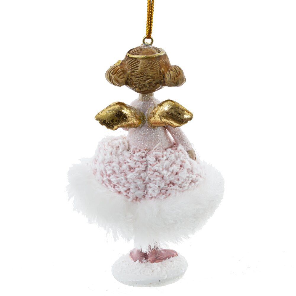 GAEM Фигурка декоративная подвесная "Ангел", L7 W7 H10,5 см, 2в.