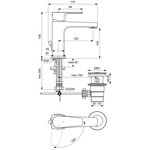 Смеситель Ideal Standard BC688AA для раковины