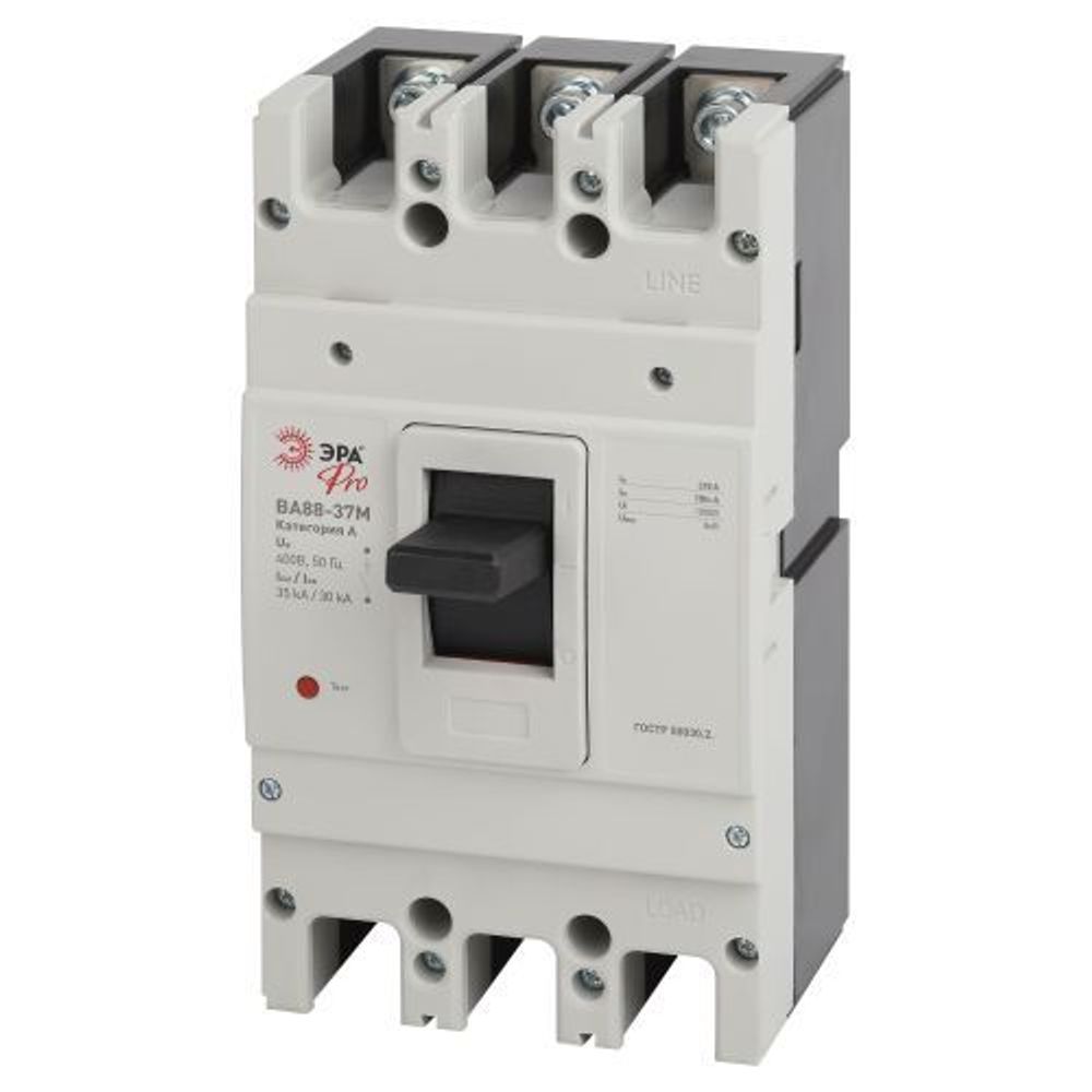 Выключатель автоматический 3п 315А 35кА ВА88-37М PRO SVA40-3-0315-E Эра Б0051942