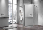 Душевая перегородка Walk-In VSW-1H900MRGM, 900*2000, вороненая сталь, стекло зеркальное