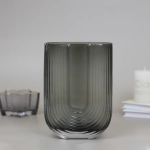 Ваза стеклянная «Мальвина» 13*18см