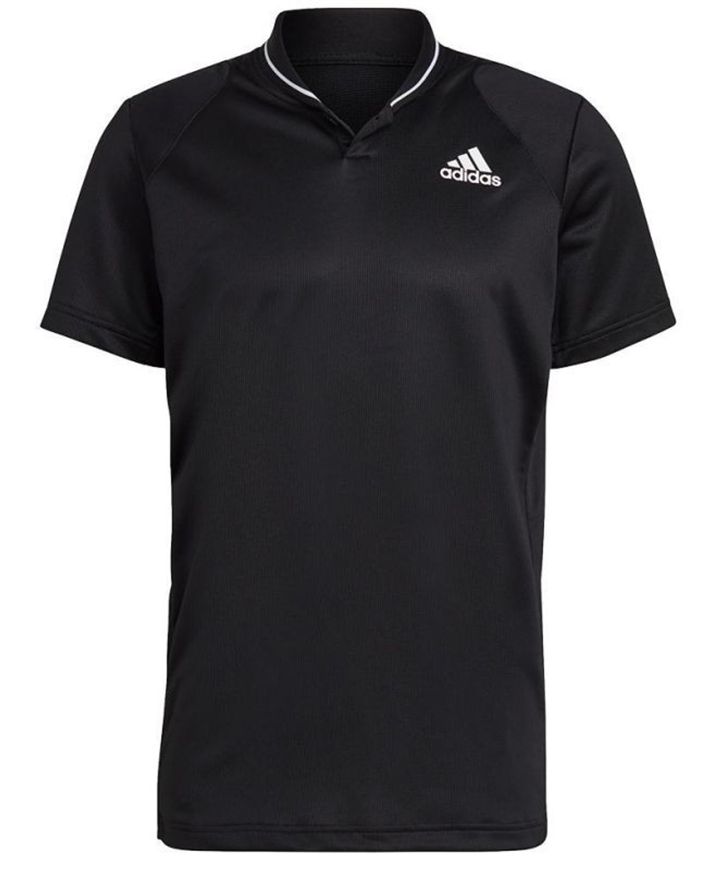 Мужское теннисное поло Adidas Club Rib Polo - черный
