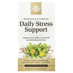 Solgar, Rhodiola & B-Complex, ежедневная поддержка при стрессе, 30 растительных капсул
