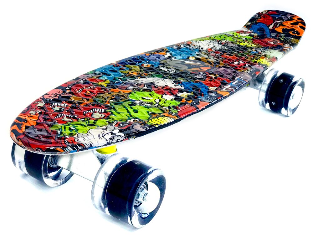 Скейтборд PWSport Colors 22" Monster