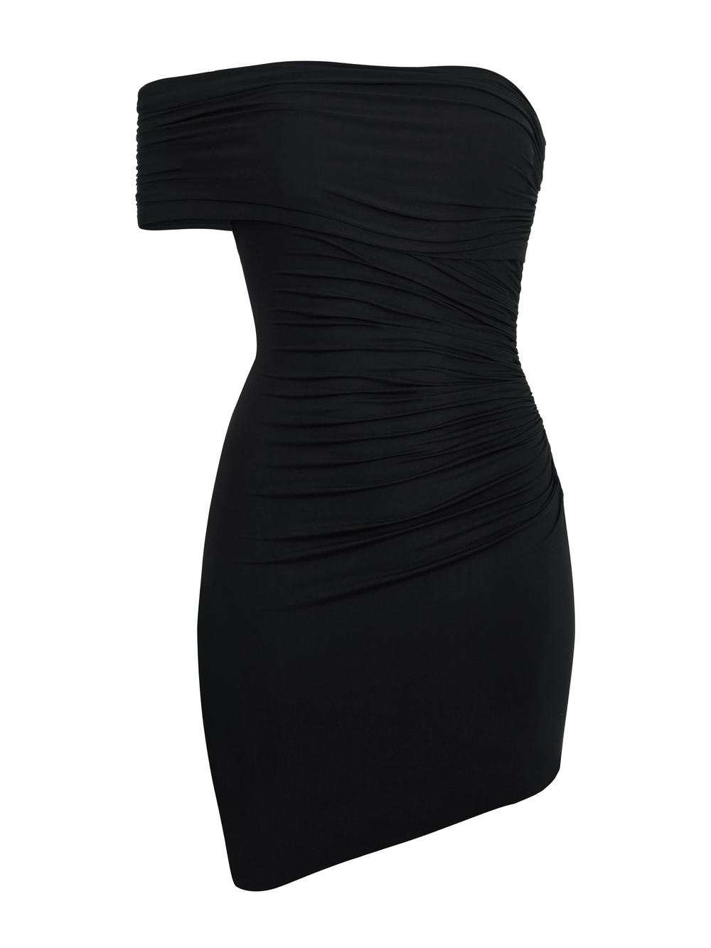 Draped asymmetrical Dress