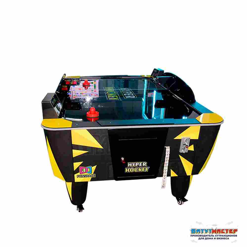 Аэрохоккей большой «Торнадо» для ТЦ, 218×145×120 см