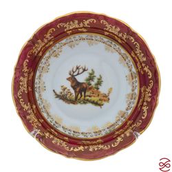 Набор салатников Repast Охота красная Мария-тереза 16 cm (6шт)