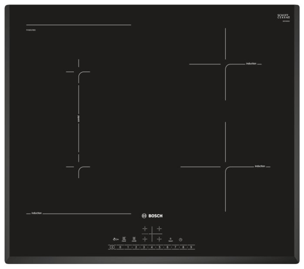 Встраиваемая индукционная варочная панель Bosch PVS651FB5E