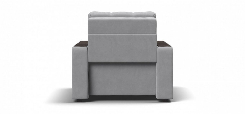 Босс кресло-кровать Велюр Монолит сталь