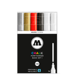 Набор маркеров Molotow CHALK - 6шт Basic-Set (4мм)