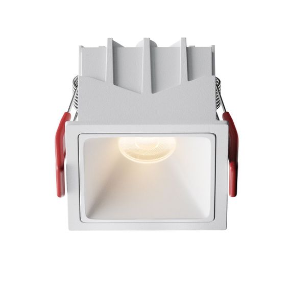 Встраиваемый светильник Maytoni Technical Alfa LED DL043-01-10W3K-SQ-W-1