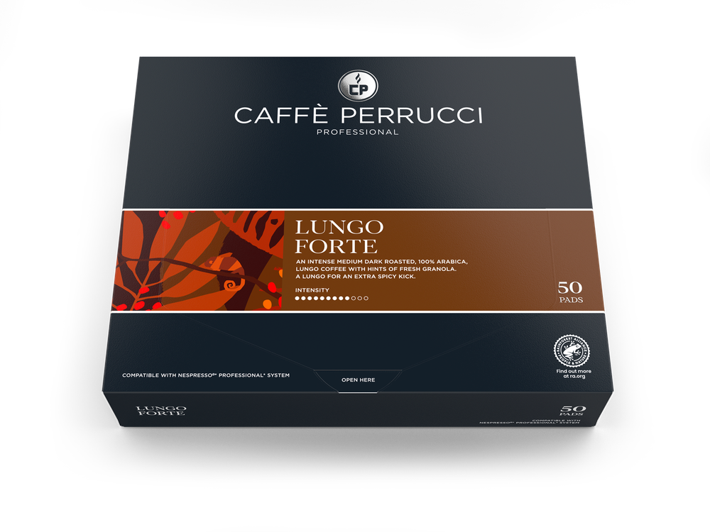 Кофе в капсулах CAFFE PERRUCCI® Lungo Forte 300 г (уп*50)