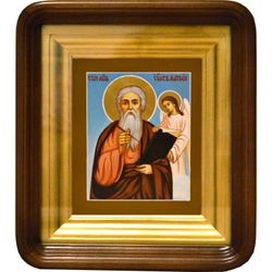 Святой Матфей. Рукописная икона.