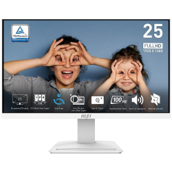 Монитор MSI PRO 24.5" MP253W White