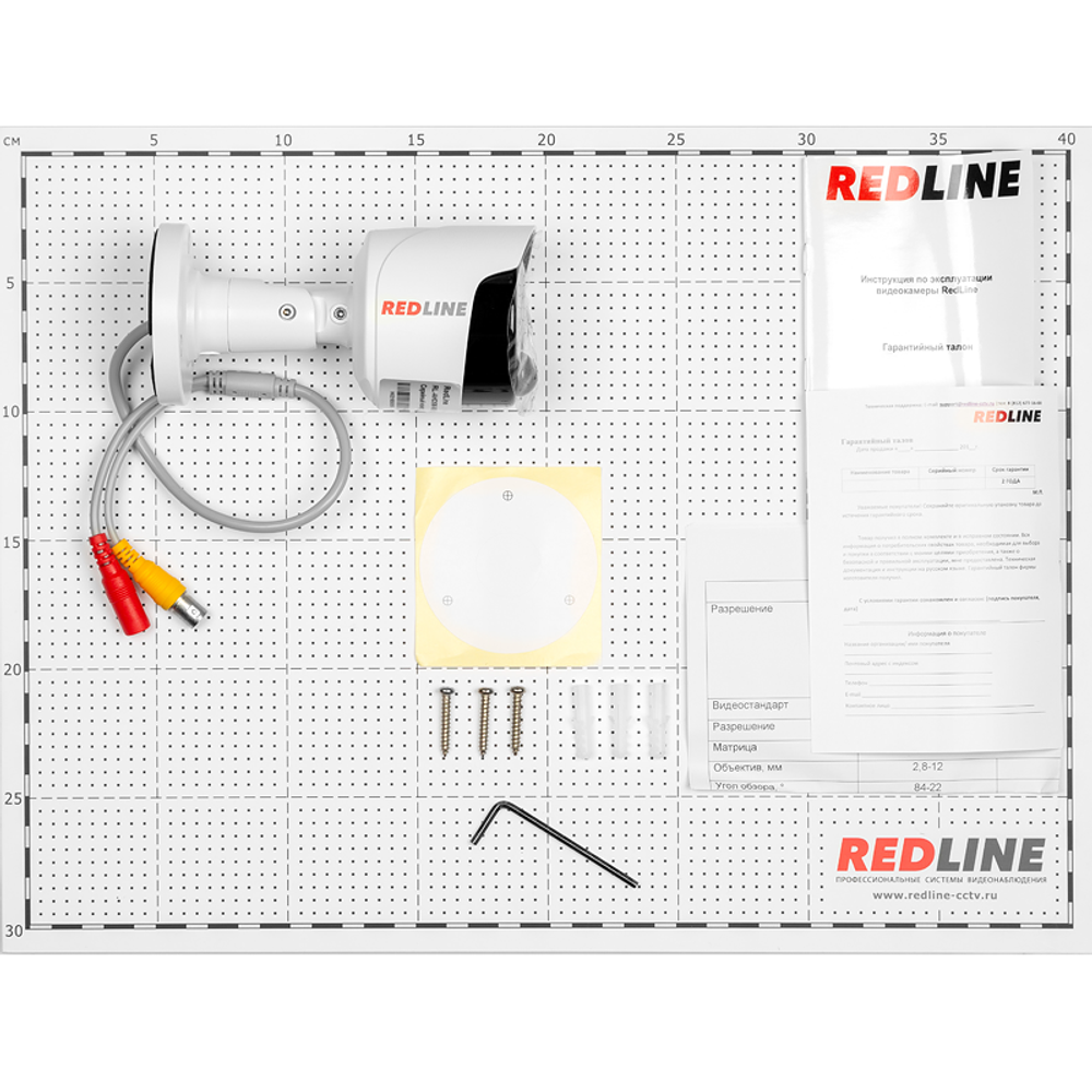 RL-AHD4K-MB (3.0mm) AHD видеокамера 8 Мп RedLine